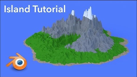 [2.79] Blender Tutorial: Low Poly Island in Cycles