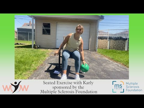 20250429 Seated Exercise with Karly sponsored by the Multiple Sclerosis Foundation