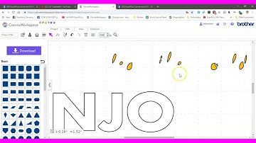 Using COLOR TRACE to get a single layer file Canvas ScanNCut Jen Blausey