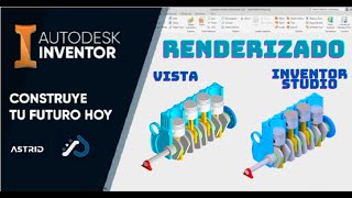 Como RENDERIZAR (Vistas e Inventor STUDIO) | AUTODESK INVENTOR