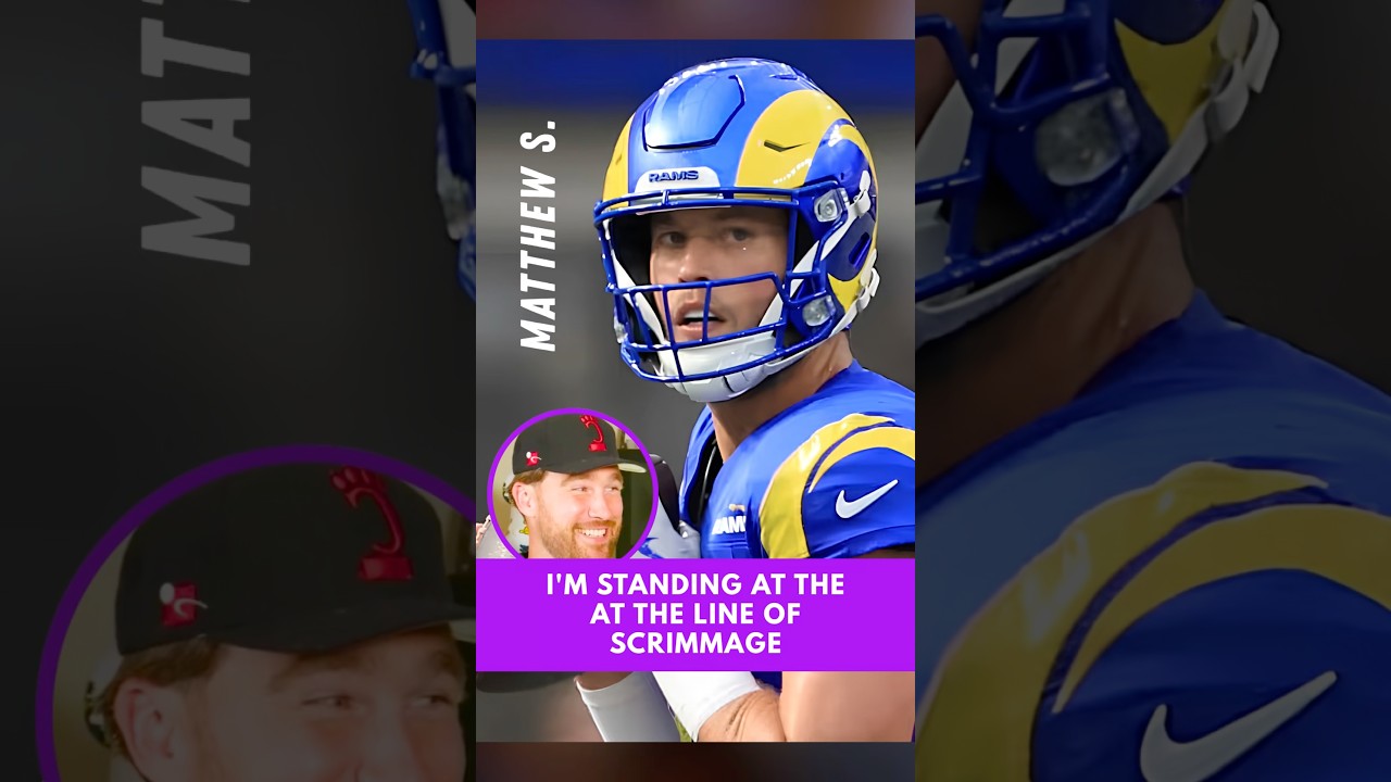 Matthew Stafford Improvised the CRAZIEST Fake Spike Ever 🏈 #shorts #nfl #nflfootball #nflhighlights