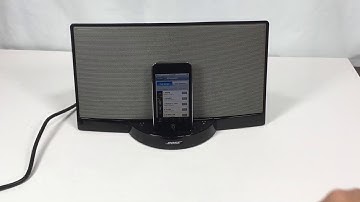 Bose Sounddock and iPod Touch Demo