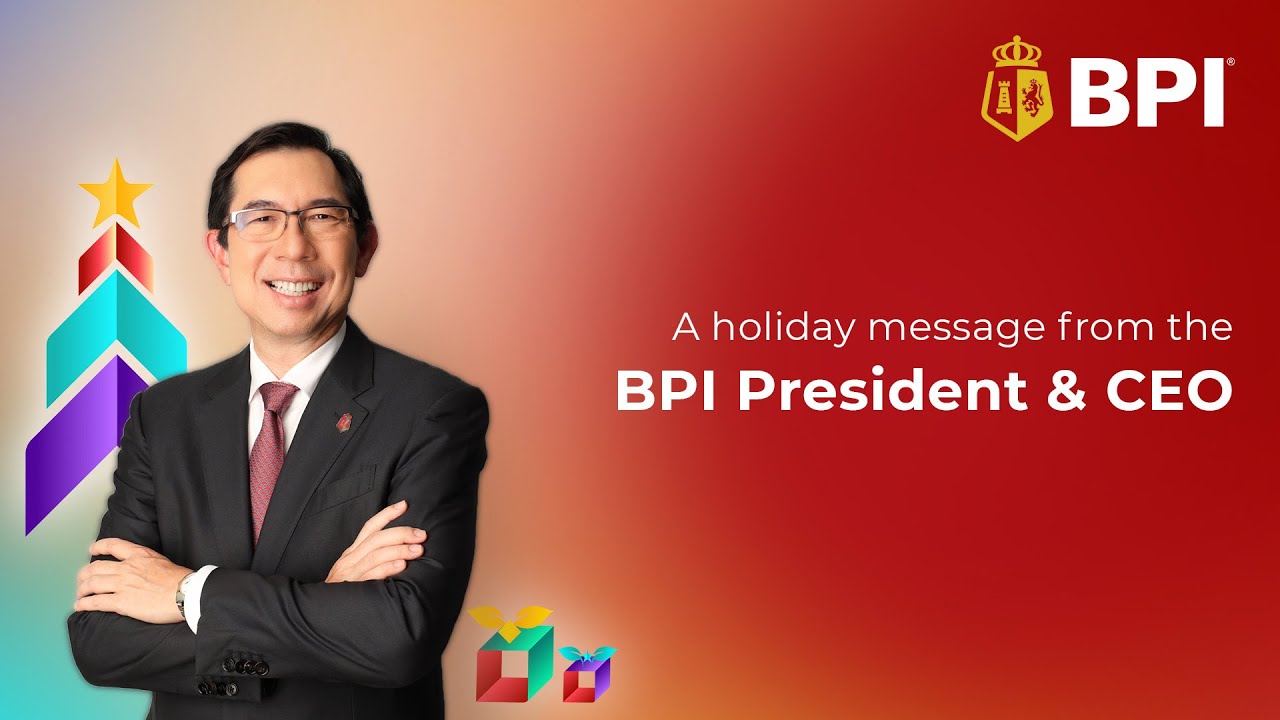 A holiday message from our President and CEO | BPI | 2025 - YouTube