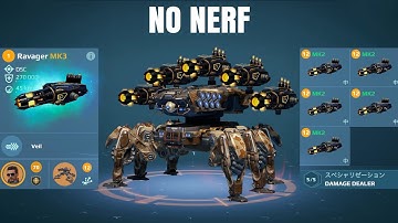 [WR] UE ION Is NOT On The 11.6 Rebalance List... Next Top Sniper? | Ravager Gameplay | War Robots