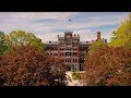 A birdseye view of clark universitys campus