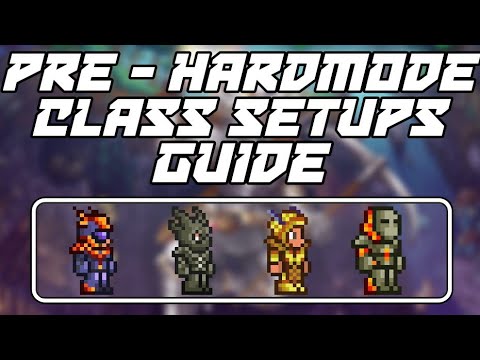 Terraria Class setup guide pre-hardmode - YouTube