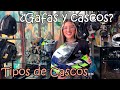 Tipos de Cascos para Moto - Recomendaciones si usas Gafas