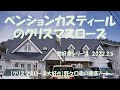 ペンションカスティールのクリスマスローズ 2022.3.5