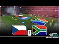 CZECHIA vs SOUTH AFRICA- FIFA World Cup 2026 Group Stage | Simulation PES Gameplay