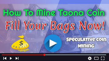 How To Mine Taona Coin | x16r Algo | Speculative Coin Mining