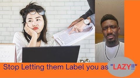 Je bent niet lui... Je bent gewoon mentaal uitgeput