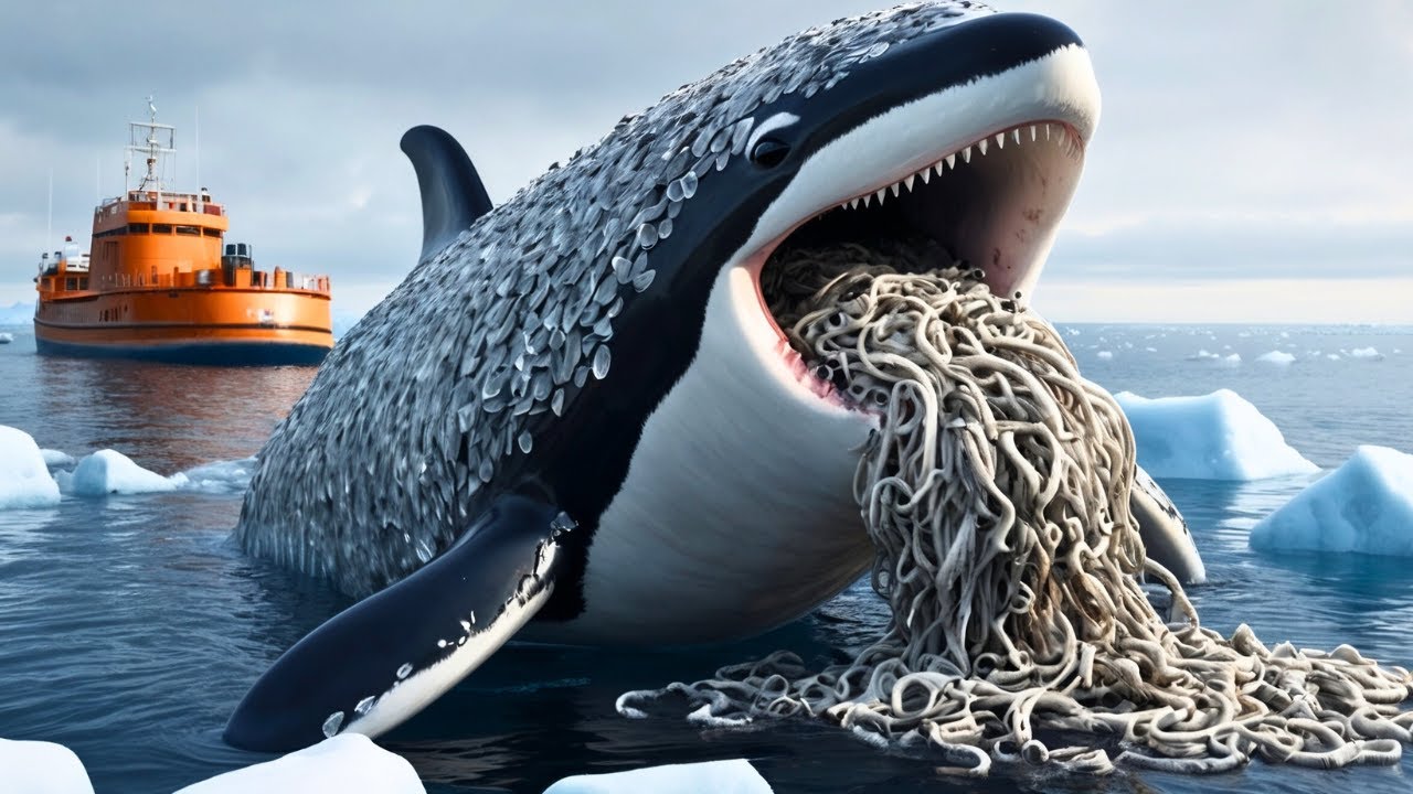 Heartbreaking Ocean Rescue: Orca Begs Humans to Save Trapped Friend Covered in Barnacles