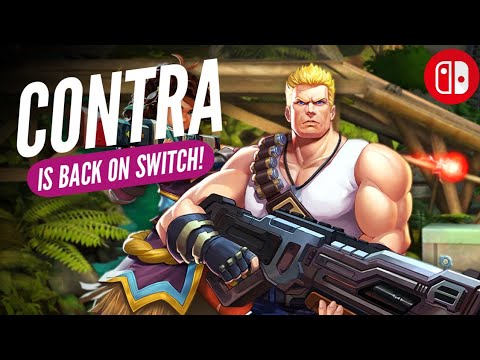 Contra Operation Galuga BLASTS onto the NINTENDO SWITCH!