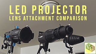 Godox SA17 Projector Kit vs Nanlite Projector Mount vs Neewer Snoot