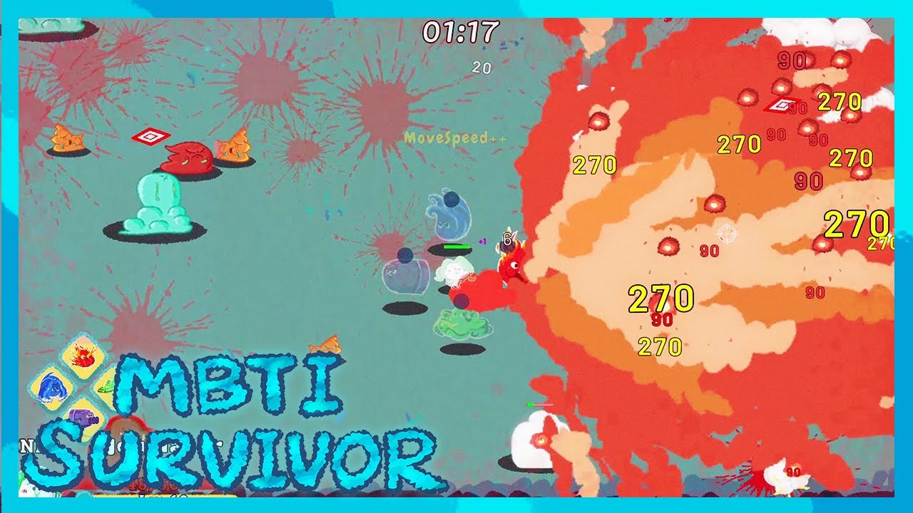 Attacks CHANGE Base on Personality!?【 MBTI Survivors 】