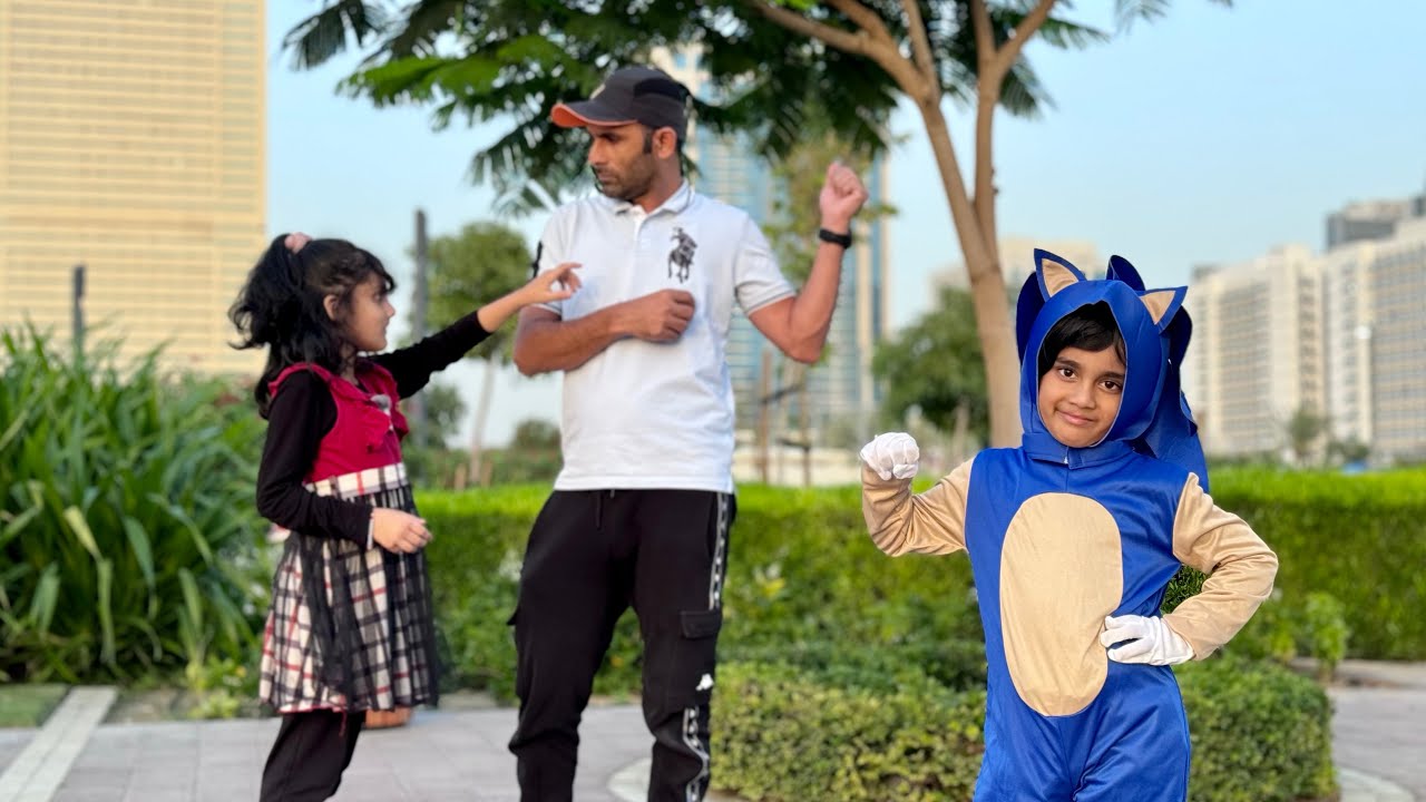 Super Hero 🦸 | Sonic Adventure | Entertainment @SehrishLuqmanFamily