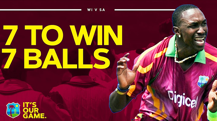 Tense Finish IN FULL | South Africa Require 7 Runs To Win off 7 Balls | 2 Wickets In Hand | Windies