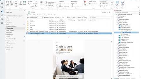 📂📧 Access SharePoint from Outlook with MacroView DMS | Full Document Capability