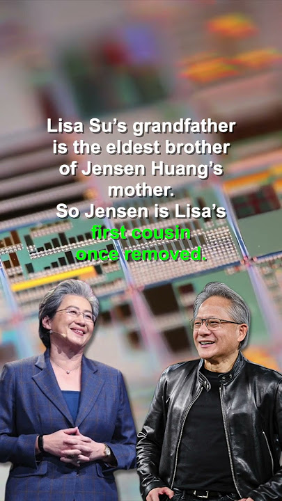 NVIDIA & AMD CEOs: Related!