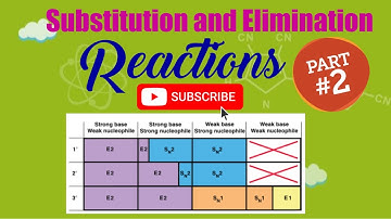Organic Chemistry 1: Chapter 7 - Substitution and Elimination Reactions (Part 2/5)