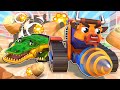 TOWN HALL collapsed! Everybody is TRAPPED! Help, Bulldozer DRILL! | Cars Rescue Squad | AnimaCars