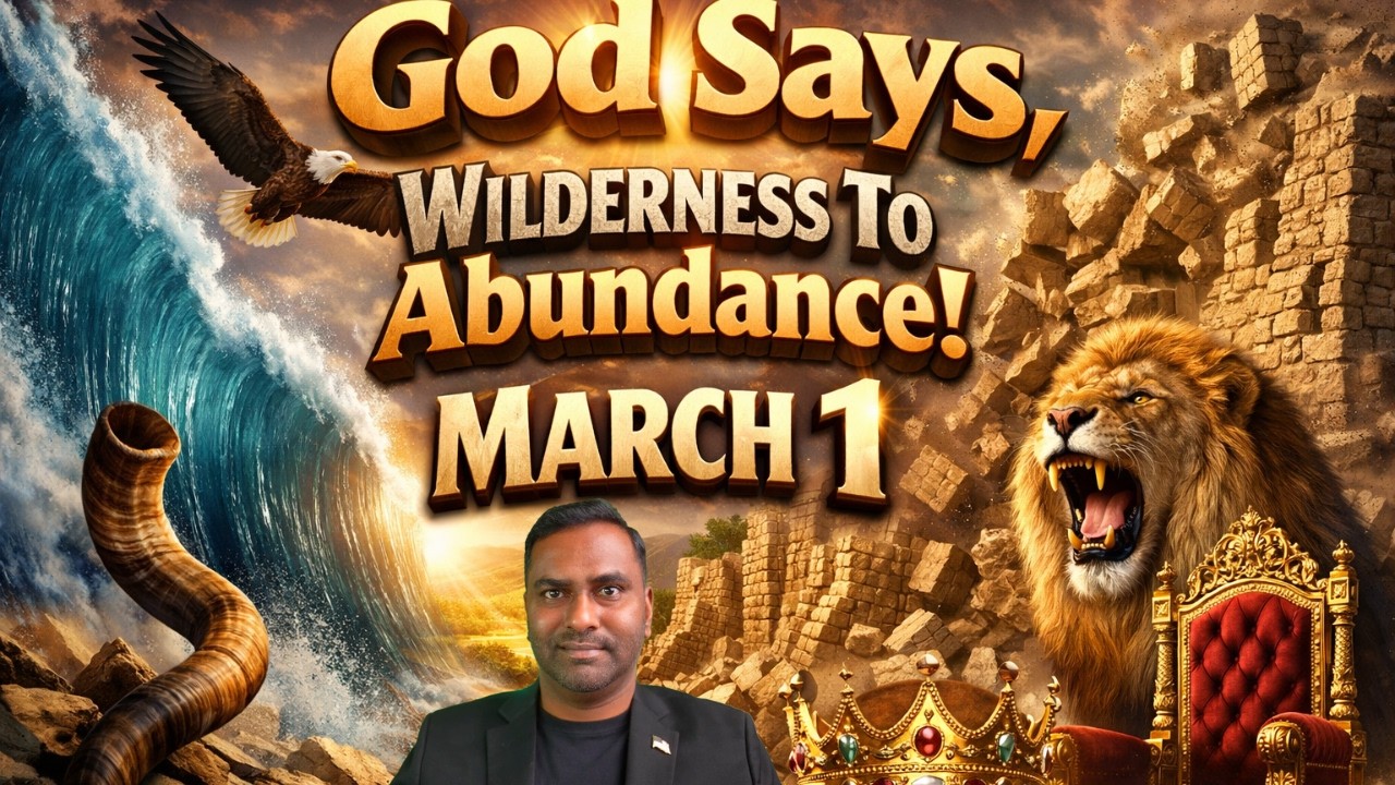 God Says, Get Ready For Your Transition In March! Prophetic Word!