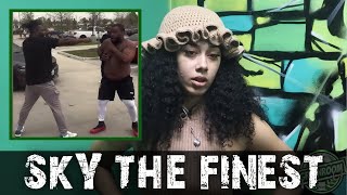 Sky The Finest D Flowers & Maxo Kream Fight Was Not Over Me.. They Been Secretly Beefin Part 7