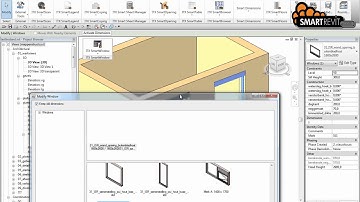 SMARTRevit instructievideo: samenstelling in wandsparing