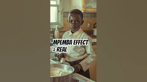 [Science] Hot Water Freezes Faster Than Cold?!#weirdscience #scienceshorts #physicstrivia #mindblown