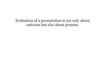 Intro. to Presentation Design - Training Evaluation - Final Thoughts, Part 2
