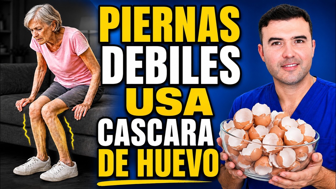 LA CASCARA DE HUEVO me hizo caminar de nuevo (con esta receta)
