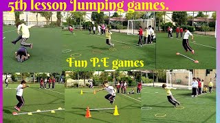 Physical education | 5th lesson Jumping games | Physical education activities | PE GAMES | PE screenshot 4