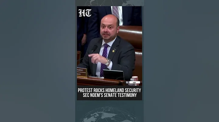 Chaos Erupts as Anti-ICE Protesters Interrupt Kristi Noem's Testimony | Immigration | US News