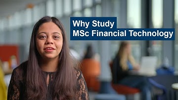 Why Study MSc Financial Technology at the Adam Smith Business School - shortened video