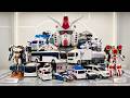 Massive Rescue Team: 100+ Transformers Police Car, Ambulance, Fire Truck & Giant Gundam Transforming