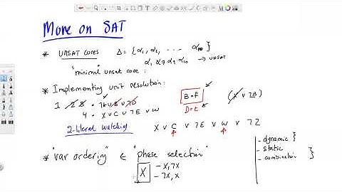 Lecture 5B: More on SAT & Local Search