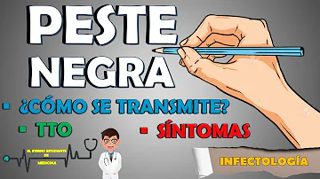 ¿Cuáles son los 5 síntomas de la peste negra?