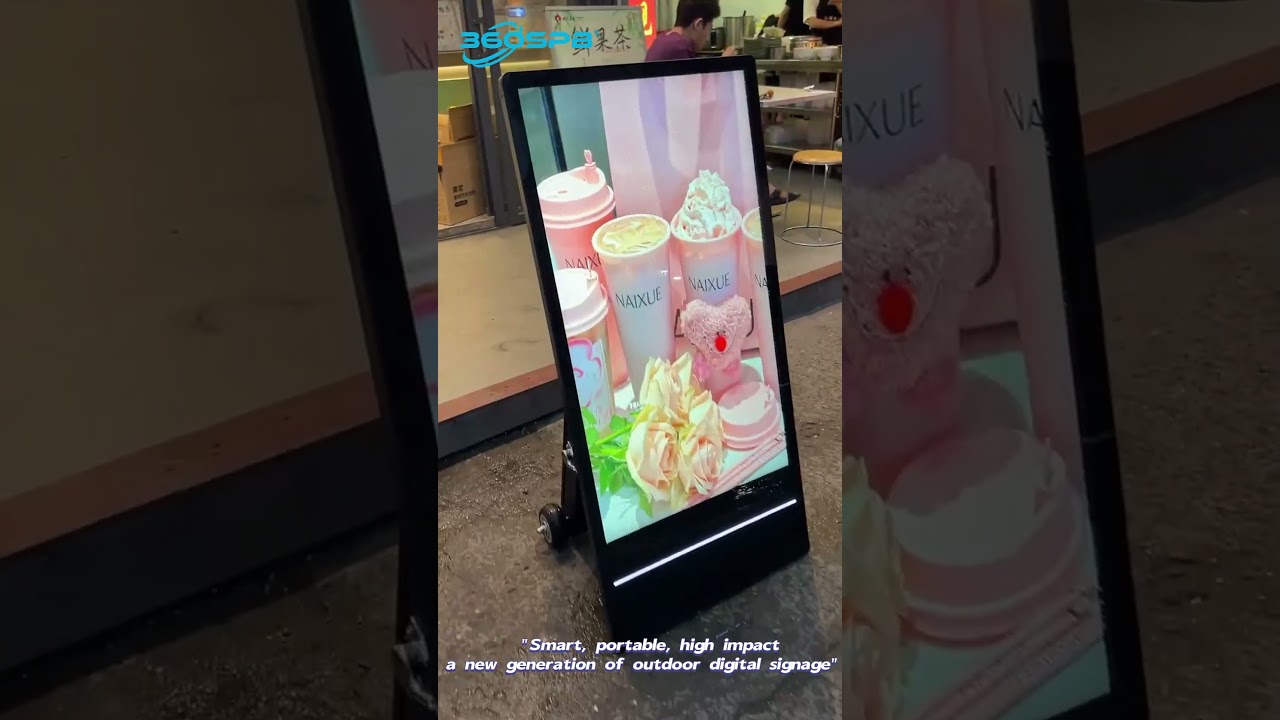 "Smart, portable, high impact—a new generation of outdoor digital signage"