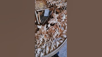 Nghệ thuật điêu khắc tranh gỗ #shorts