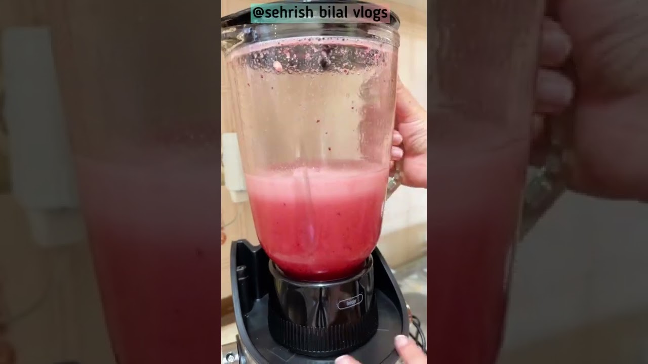 Refreshing Cherry Juice for summer 🍒😋Recpie by @sehrishbilalvlogs 
