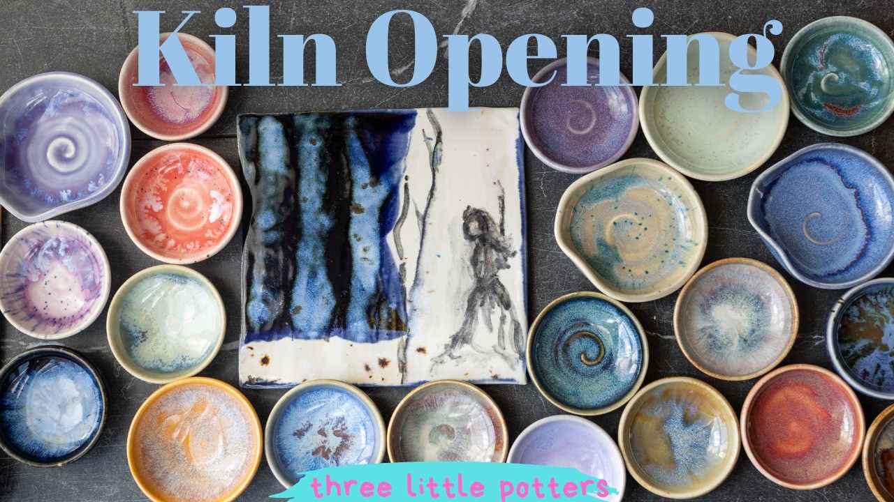 Kiln 45: landscapes, ring dishes and a lot of glaze combos!