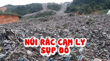 Núi rác Cam Ly đổ ập xuống khu sản xuất rau hoa của dân Đà Lạt
