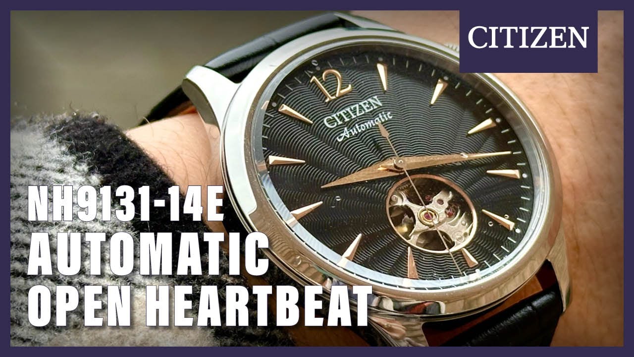 Unboxing The Citizen Open Heartbeat NH9131-14E - YouTube
