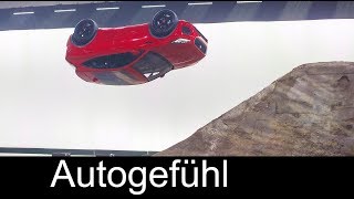 Jaguar E-PACE new SUV performs James Bond barrel roll stunt