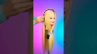 Haarreif Hack 🤯💕🌸 #haarreif #hack #frisur #frisuren #frisurentutorial #haare #haartutorial #shorts