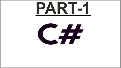 part 1- print hello world in c#