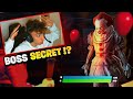 Je trouve un boss secret qui est cach sur fortnite a fait peur