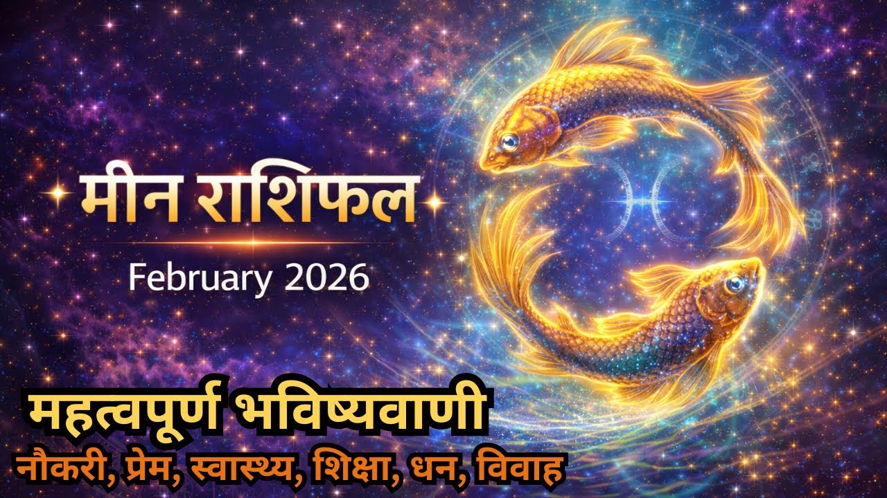 Meen Rashifal February 2026 🔮 Pisces Horoscope | Career, Love, Money Big Change | sshubh vichaar