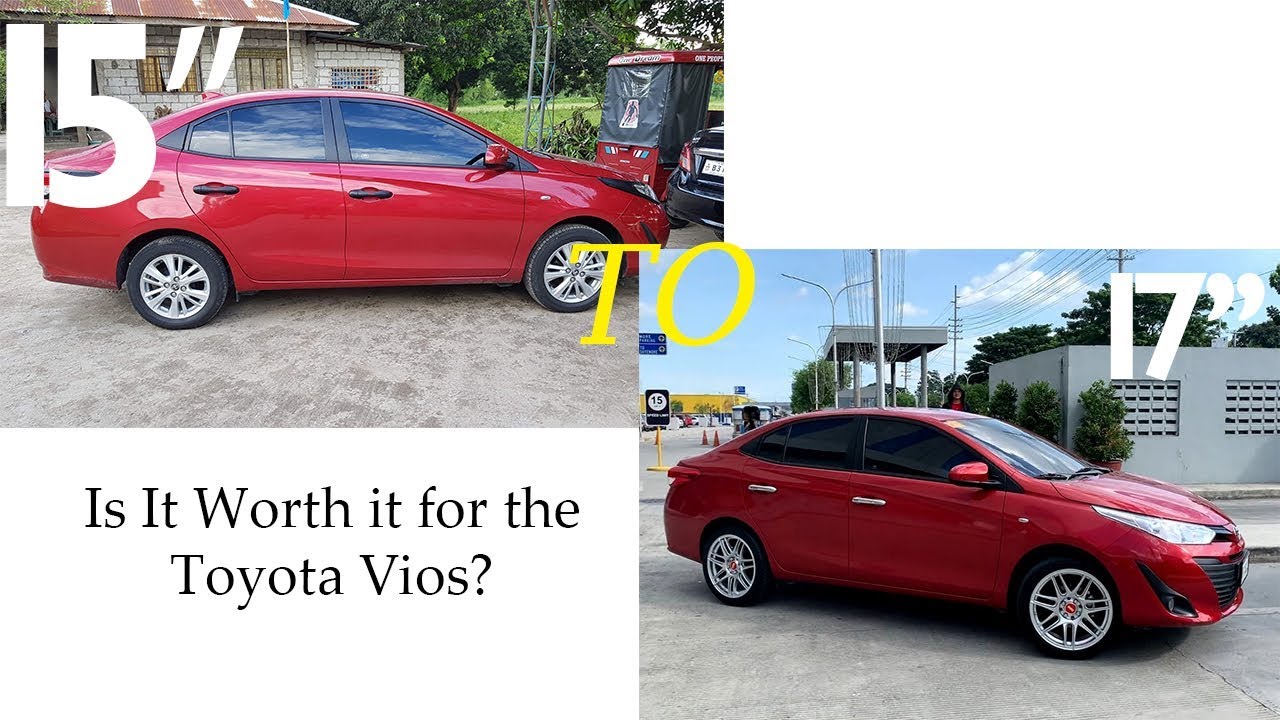 Toyota Vios 2019 Rims and Tires Upgrade Review Ty Gorospe YouTube