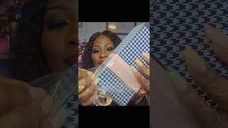 ASMR: Unboxing Carolina Herrera Good Girl Tweed Talk #asmr #designer #perfume #servewithpurpose